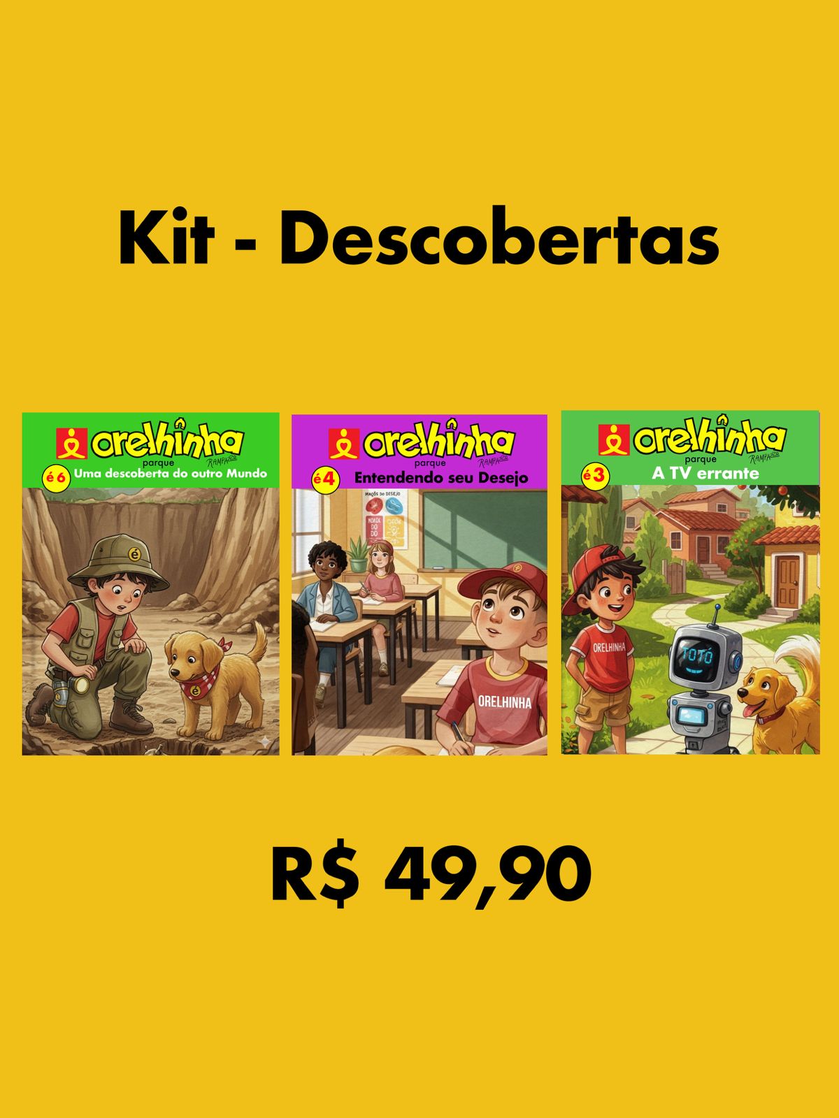 Kit Descoberta — 3 E-books